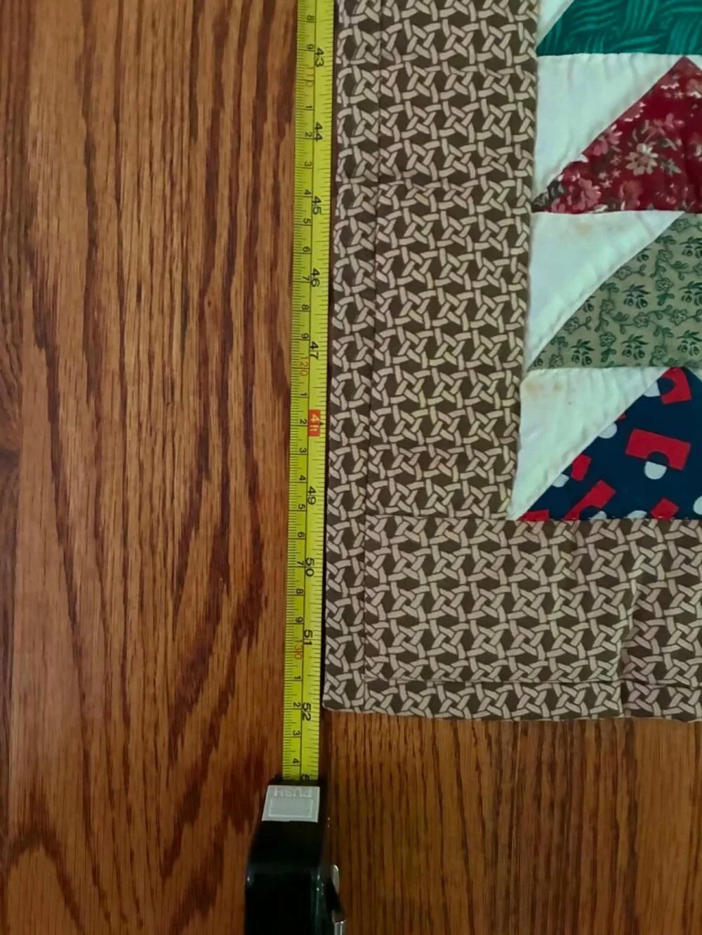 Lap Quilt Flying Geese 52x48